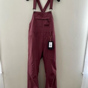 Burton Avalon Bib - Rose Brown, Medium